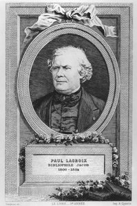 Retrato de Paul Lacroix